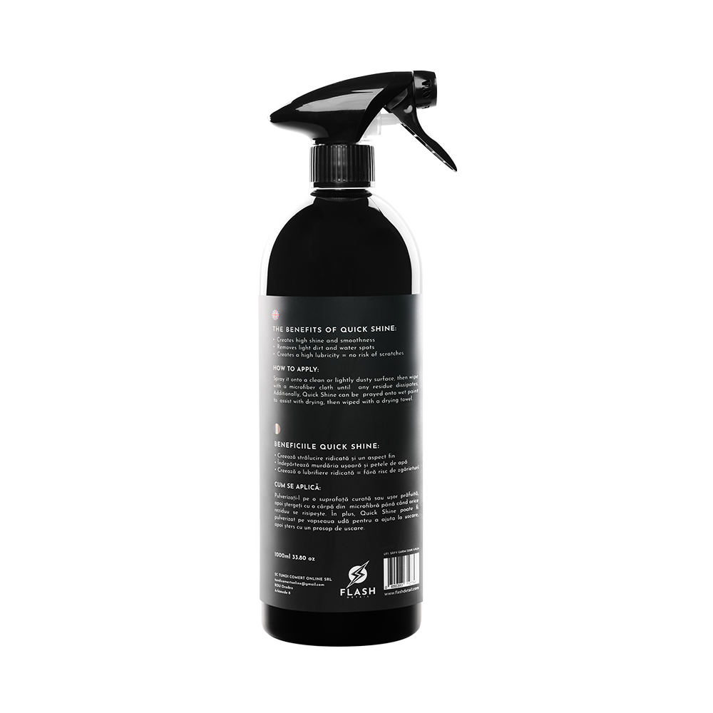 Quick Detailer Spray für Lackpflege und Glanz