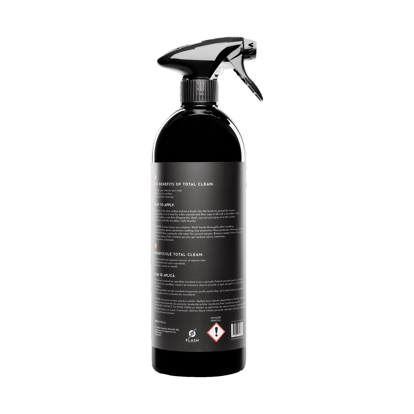 TOTAL CLEAN INNENRAUMREINIGER FÜR FAHRZEUGOBERFLÄCHEN 1000 ML
