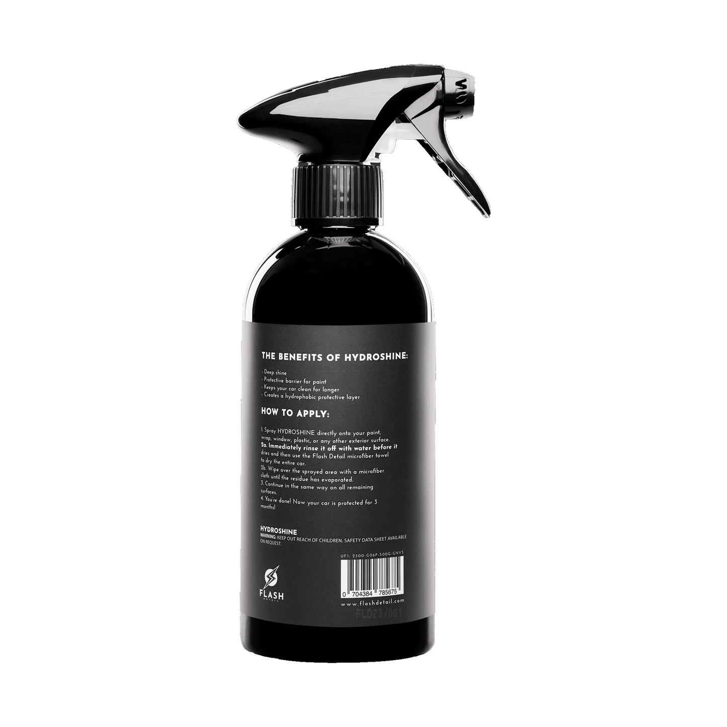 HYDROSHINE - SPRÜHVERSIEGELUNG FÜR FAHRZEUGOBERFLÄCHEN 500 ML