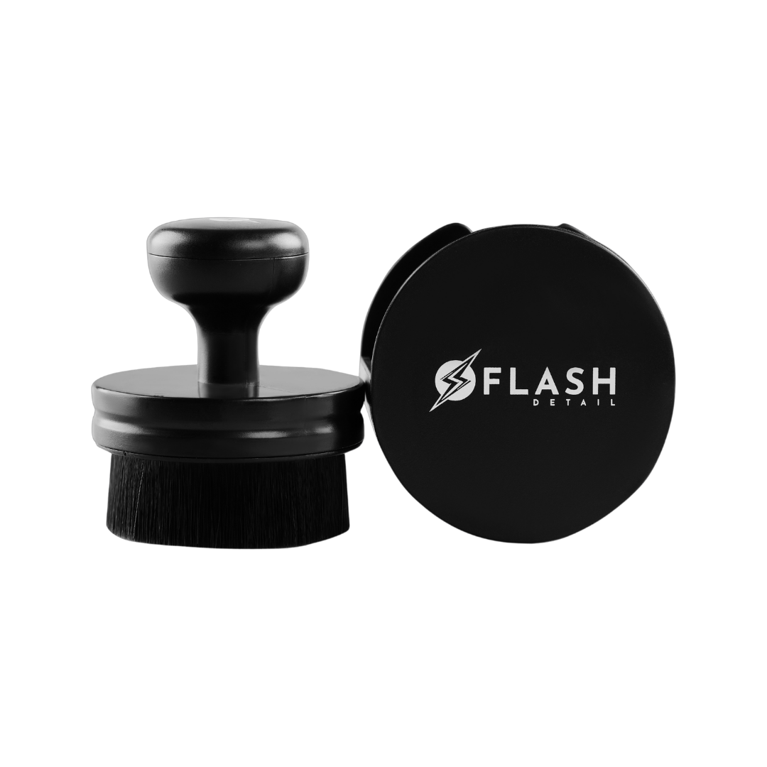 Flash Detail Tire Dressing Applicator Brush Ergonomic High Density Bristles