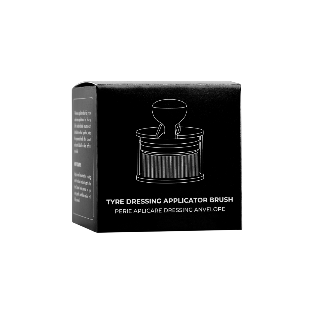 Flash Detail Tire Dressing Applicator Brush Ergonomic High Density Bristles